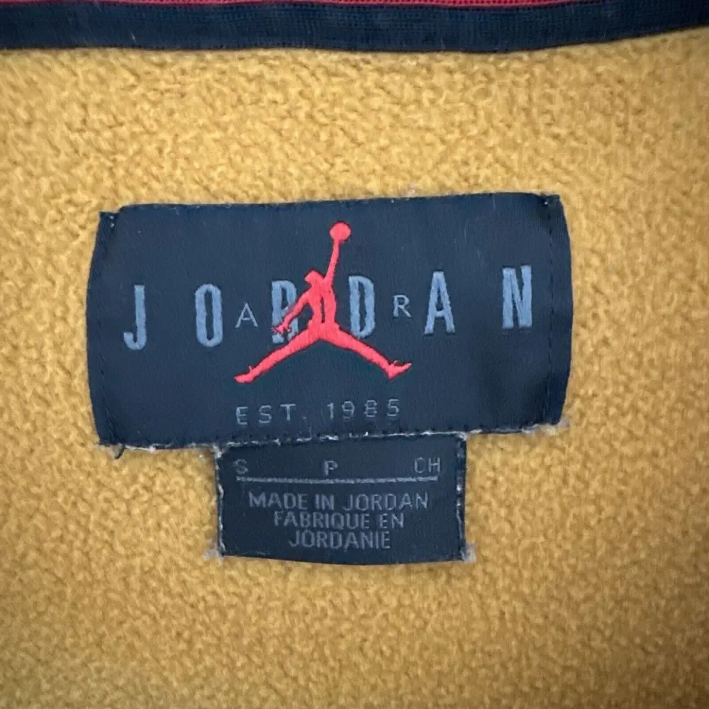 Nike Air Jordan Jumpman‎ Classic Pullover Hoodie Sz Small Wheat Retro BV6010-754